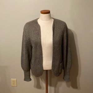 Penrose gray knit sweater sz M*